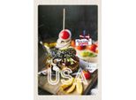 Vianmo Insegna In Legno 30X20 Cm Amerika Burger Fast Food Gerichte