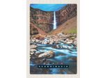 Vianmo Insegna In Legno 30X20 Cm Skandinawien Fluss Steine Wasserfall