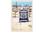 Vianmo Insegna In Legno 30X20 Cm Amerika Usa California 2011 Route 66