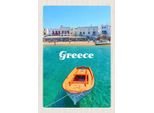 Vianmo Insegna In Legno 30X20 Cm Greece Griechenland Meer Boot Strand