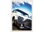 Vianmo Insegna In Legno 30X20 Cm Amerika Oldtimer 90Er Silber