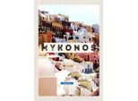 Vianmo Insegna In Legno 30X20 Cm Griechenland Mykonos Greece