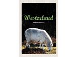 Vianmo Insegna In Legno 30X20 Cm Westerland Natur Tiere Schafe Wiese