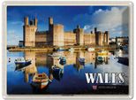 Vianmo Insegna Di Latta 30X40 Cm Wales United Kingdom Caernarfon Castle