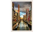 Vianmo Insegna In Legno 30X20 Cm Tokyo Japan Asien Urlaubsziel Kultur