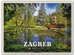 Vianmo Insegna Di Latta 30X40 Cm Zagreb Kroatien Botanischer Garten