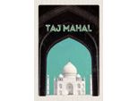 Vianmo Insegna In Legno 30X20 Cm Indien Asien Islam Taj Mahal Kultur