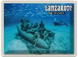 Vianmo Insegna Di Latta 30X40 Cm Lanzarote Spanien Museo Atlantico Museum