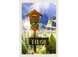 Vianmo Insegna In Legno 30X20 Cm Tirol ÖSterreich Jesud Christus Natur