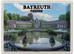Vianmo Insegna Di Latta 30X40 Cm Bayreuth Neues Schloss Brunnen