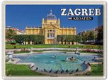 Vianmo Insegna Di Latta 30X40 Cm Zagreb Kroatien Kunstpavillon