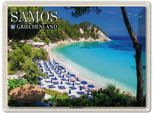 Vianmo Insegna Di Latta 30X40 Cm Samos Griechenland Lemonakia Beach Strand