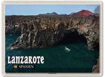 Vianmo Insegna Di Latta 30X40 Cm Lanzarote Spanien Los Hervideros KüSte