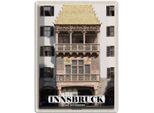 Vianmo Insegna Di Latta 40X30 Cm Innsbruck ÖSterreich Goldenes Dachl