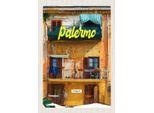 Vianmo Insegna In Legno 30X20 Cm Palermo Italien GebäUde Urlaubsort