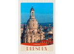Vianmo Insegna In Legno 30X20 Cm Dresden Deutschland Architektur PorträT
