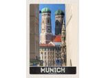 Vianmo Insegna In Legno 30X20 Cm MüNchen Stadt Mittelalter Architektur