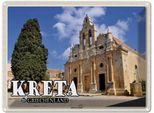 Vianmo Insegna Di Latta 30X40 Cm Kreta Griechenland Kloster Arkadi