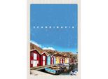 Vianmo Insegna In Legno 30X20 Cm Skandinawien Boote Bootshaus Meer