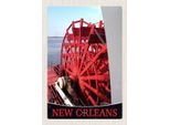 Vianmo Insegna In Legno 30X20 Cm New Orleans Amerika Usa Steambot