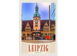 Vianmo Insegna In Legno 30X20 Cm Leipzig Deutschland Kirche Architektur