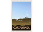 Vianmo Insegna In Legno 30X20 Cm California Amerika Hollywood Star