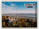 Vianmo Insegna Di Latta 30X40 Cm ZüRich Schweiz Uetliberg Stadt