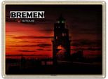 Vianmo Insegna Di Latta 30X40 Cm Bremen Deutschland Molenfeuer