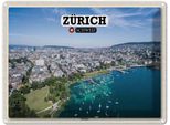 Vianmo Insegna Di Latta 30X40 Cm ZüRich Schweiz ZüRichsee Boote