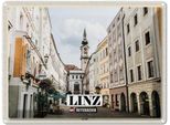 Vianmo Insegna Di Latta 30X40 Cm Linz ÖSterreich Altstadt Kirche