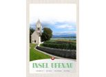 Vianmo Insegna In Legno 30X20 Cm Insel Ufenau Schweiz Kirche Wiese See