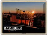 Vianmo Insegna Di Latta 30X40 Cm Hamburg Elbphilharmonie