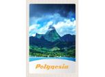 Vianmo Insegna In Legno 30X20 Cm Polynesien Insel Australien Pazifik
