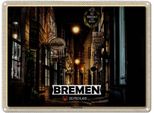 Vianmo Insegna Di Latta 30X40 Cm Bremen Deutschland Schnoorviertel