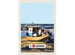 Vianmo Insegna In Legno 30X20 Cm Ostsee Deutschland Boot Wellen Meer