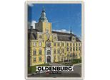 Vianmo Insegna Di Latta 40X30 Cm Oldenburg Schloss