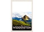 Vianmo Insegna In Legno 30X20 Cm Widderstein ÖSterreich Berge Natur