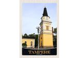 Vianmo Insegna In Legno 30X20 Cm Tampere Finnland Kirche Architektur