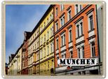 Vianmo Insegna Di Latta 30X40 Cm MüNchen Haidhausen GebäUde