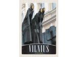 Vianmo Insegna In Legno 30X20 Cm Vilnius Litauen Skulptur Europa