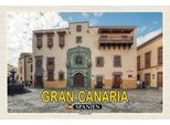 Vianmo Insegna In Legno 12X18 Cm Gran Canaria Spanien Casa De Colon Muesum