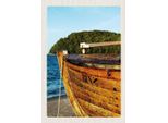 Vianmo Insegna In Legno 30X20 Cm Binz Strand Meer Gebirge WäLder Boot