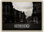 Vianmo Insegna Di Latta 30X40 Cm Dresden Deutschland Cotta