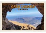 Vianmo Insegna In Legno 12X18 Cm Gran Canaria Spanien Pico De Nieves Berg