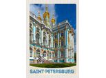 Vianmo Insegna In Legno 30X20 Cm Saint Petersburg Russland Architektur