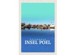 Vianmo Insegna In Legno 30X20 Cm Ostseebad Insel Poel See Boot