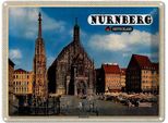 Vianmo Insegna Di Latta 30X40 Cm NüRnberg Hauptmarkt GemäLde