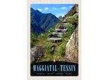 Vianmo Insegna In Legno 30X20 Cm Maggiatal-Tessin Schweiz Weg Gebirge