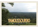 Vianmo Insegna In Legno 12X18 Cm Yamoussoukro ElfenbeinküSte Regenwald