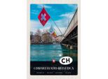 Vianmo Insegna In Legno 30X20 Cm Confoederatio Helvetica BrüCke Flagge